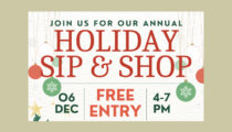 Holiday Sip & Shop - December 6